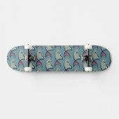 Skateboard Motif de poissons de point de polka (Horz)