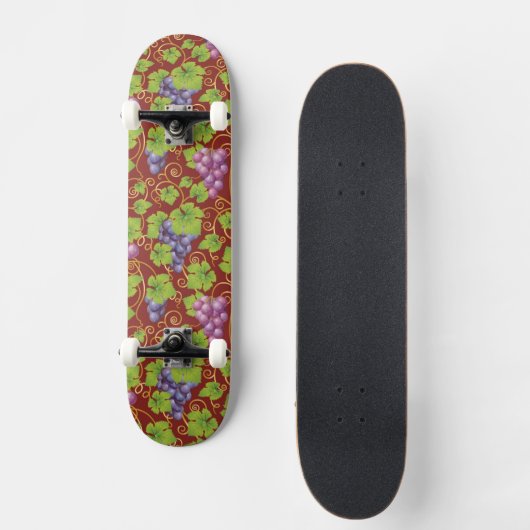 Skateboard Motif de raisin (Recto)