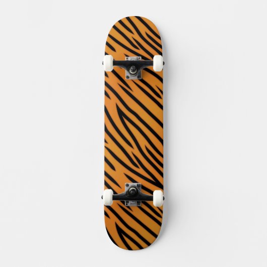 Skateboard Motif de rayure de tigre (Recto)