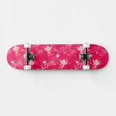 Skateboard Motif de Saint-Valentin avec le cupidon (Horz)