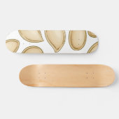 Skateboard motif de semences citrouille (Horz)
