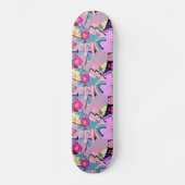 Skateboard Motif de streetwear urbain graffiti (Recto)