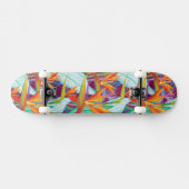 Skateboard Motif de Strelitzia (Horz)