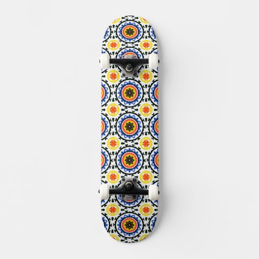 Skateboard Motif de Suzani (Recto)