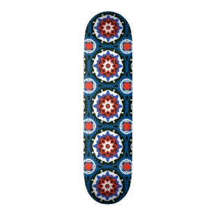 Skateboard Motif de Suzani avec l'ornement audacieux