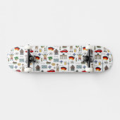 Skateboard Motif de symboles de l'Allemagne | (Horz)