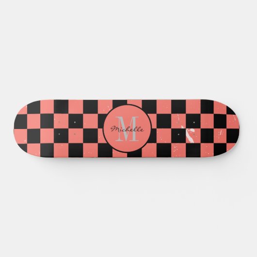 Skateboard Motif de tableau de bord monographique personnalis (Horz)