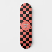 Skateboard Motif de tableau de bord monographique personnalis (Recto)
