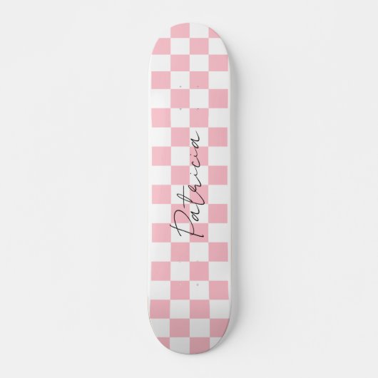 Skateboard Motif de tableau de contrôle rose (Devant)