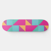 Skateboard Motif de Tangram tropical (Horz)