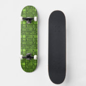 Skateboard Motif de Tiki (Recto)