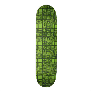 Skateboard Motif de Tiki
