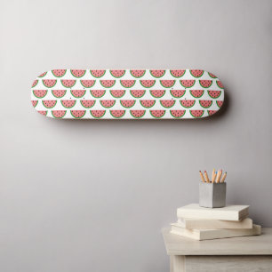 Skateboard Motif de tranche de pastèque moderne