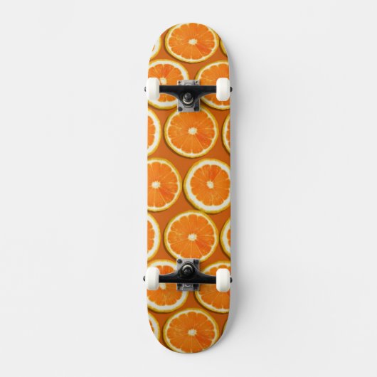 Skateboard Motif de tranches de citron (Recto)