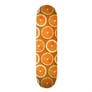 Skateboard Motif de tranches de citron