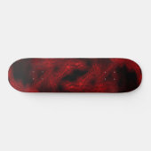 Skateboard Motif de virus rouge (Horz)