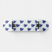 Skateboard Motif de voilier de bleu royal (Horz)