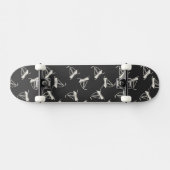Skateboard Motif de voilier de griffonnage (Horz)