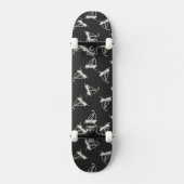 Skateboard Motif de voilier de griffonnage (Recto)