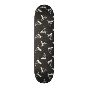Skateboard Motif de voilier de griffonnage