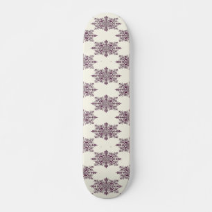 Skateboard motif décoratif victorien