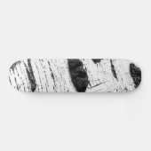 Skateboard Motif d'écorce de bouleau (Horz)