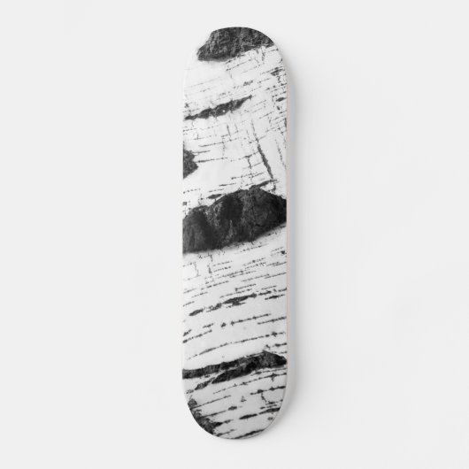 Skateboard Motif d'écorce de bouleau (Recto)