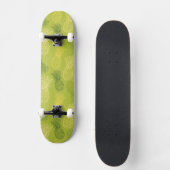 Skateboard Motif d'ensemble d'ananas sur le vert (Recto)