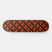 Skateboard Motif des compétences et des os croisés (Horz)