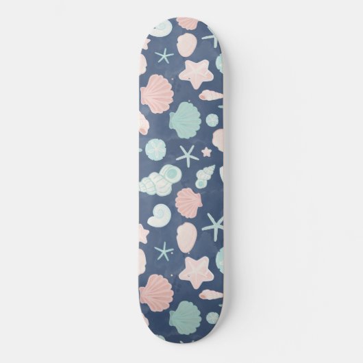 Skateboard motif des coquillages (Recto)