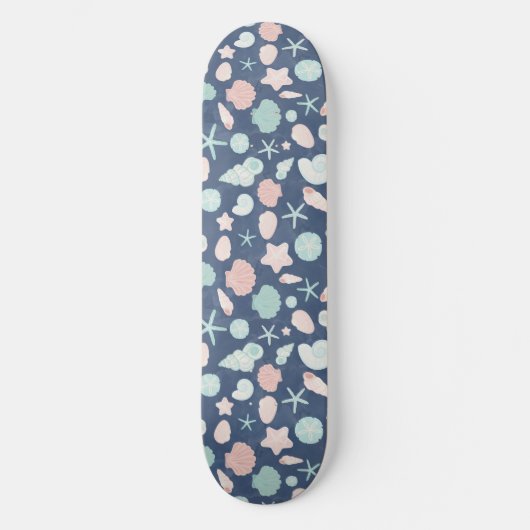 Skateboard motif des coquillages (Recto)