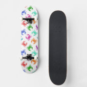 Skateboard Motif des crabes (Recto)
