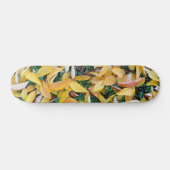 Skateboard Motif des feuilles en chute (Horz)