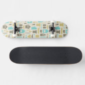 Skateboard Motif des outils de cuisine (Horz)