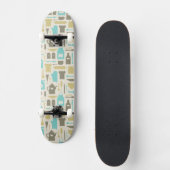 Skateboard Motif des outils de cuisine (Recto)