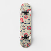 Skateboard Motif d'espèce marine (Recto)