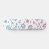 Skateboard Motif d'été (Horz)