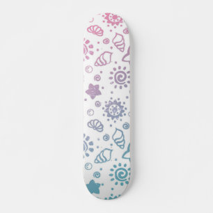 Skateboard Motif d'été