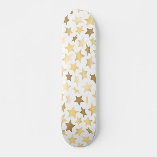 Skateboard Motif d'étoiles (Devant)