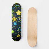 Skateboard Motif d'étoiles (Recto)