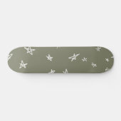 Skateboard Motif d'étoiles (Horz)