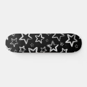 Skateboard Motif d'étoiles (Horz)