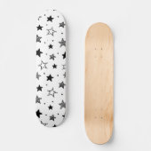 Skateboard Motif d'étoiles (Recto)