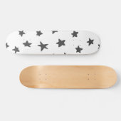 Skateboard Motif d'étoiles (Horz)