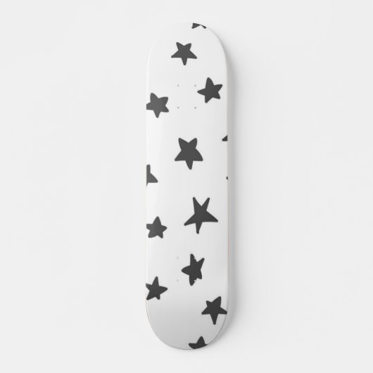 Skateboard Motif d'étoiles (Devant)