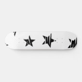 Skateboard Motif d'étoiles (Horz)