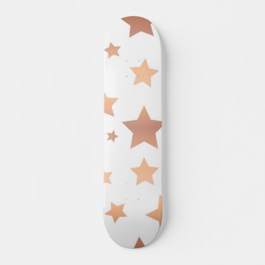 Skateboard Motif d'étoiles (Devant)