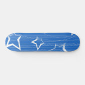 Skateboard Motif d'étoiles (Horz)