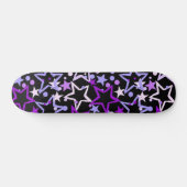 Skateboard Motif d'étoiles (Horz)