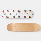 Skateboard Motif d'étoiles (Horz)